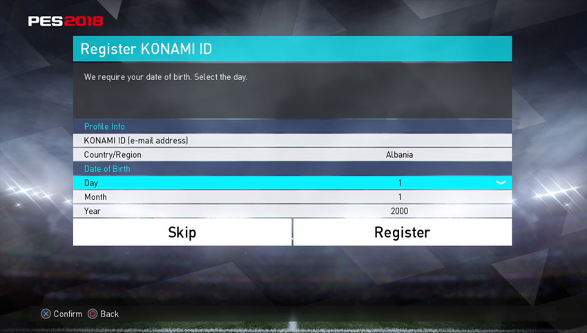 Konami Id Creation Skip P4