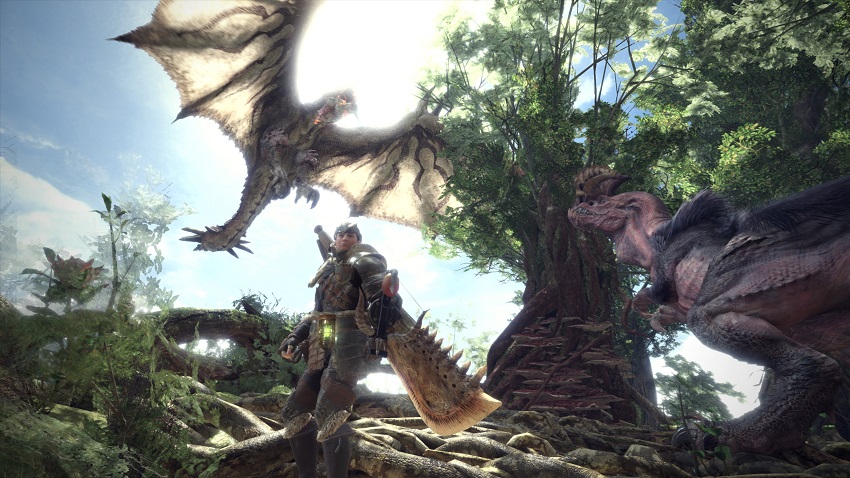 monster hunter world screen