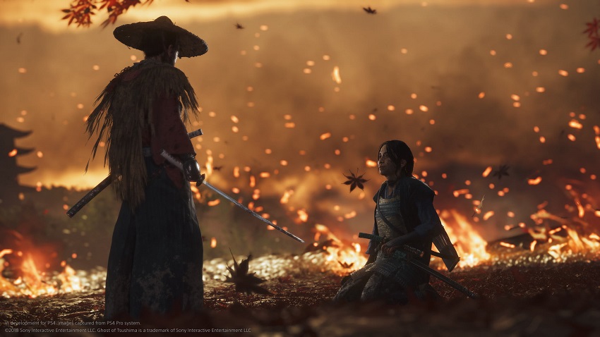 ghost of tsushima e3 2018