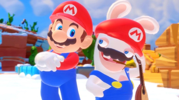 mario and rabbids