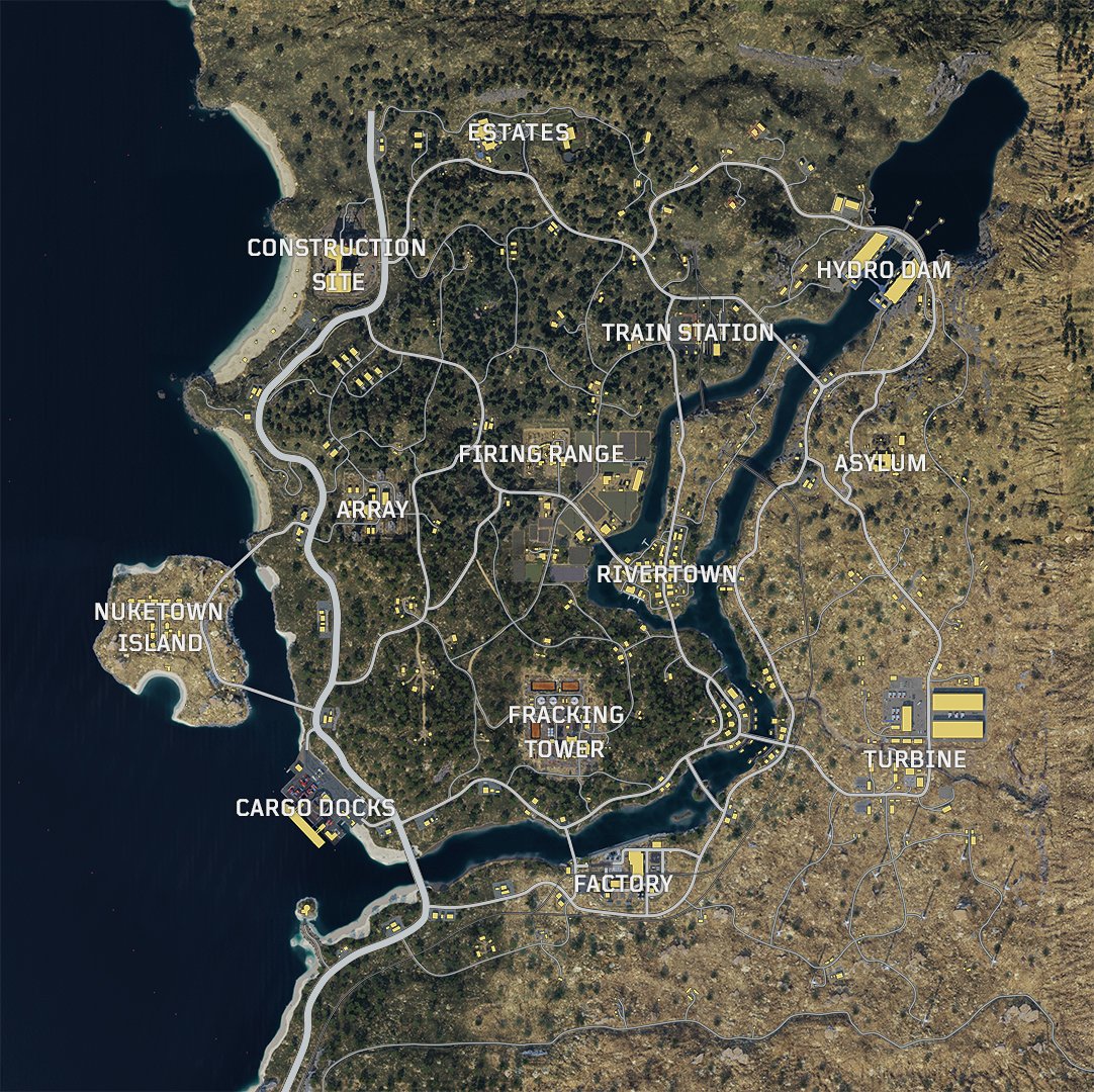 COD BO4 Blackout Map