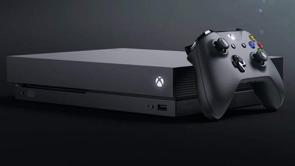 xbox one x console