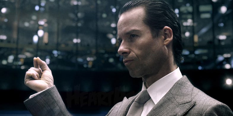 Guy Pearce as Peter Weyland in Prometheus