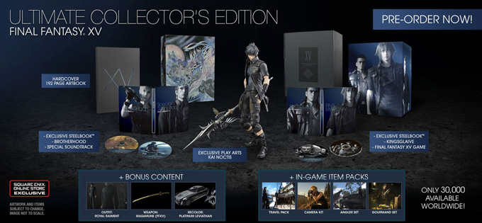 final fantasy 15 ultimate collectors edition