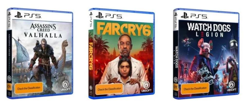 ubisoft ps5 games box art