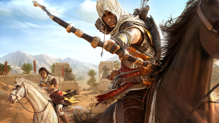 AC Origins Bayek and Aya