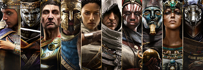 AC Origins Characters