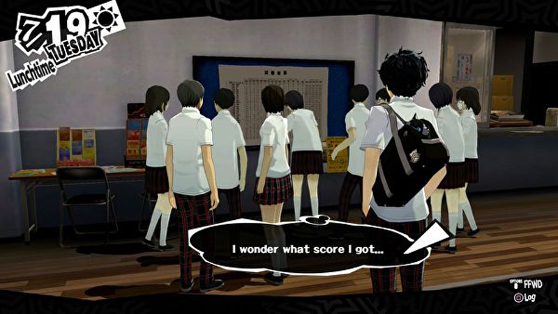 Persona 5 School Exams Results