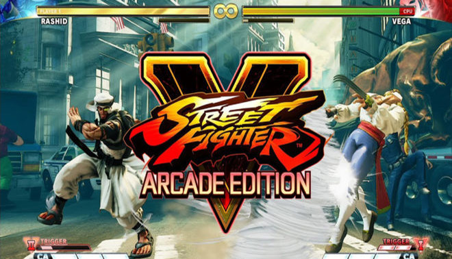 گیم پلی بازی Street Fighter V Arcade Edition