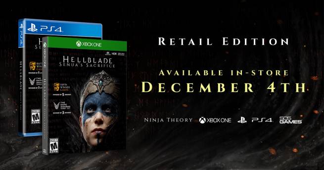 نسخه فیزیکی بازی Hellblade: Senua’s Sacrifice معرفی شد