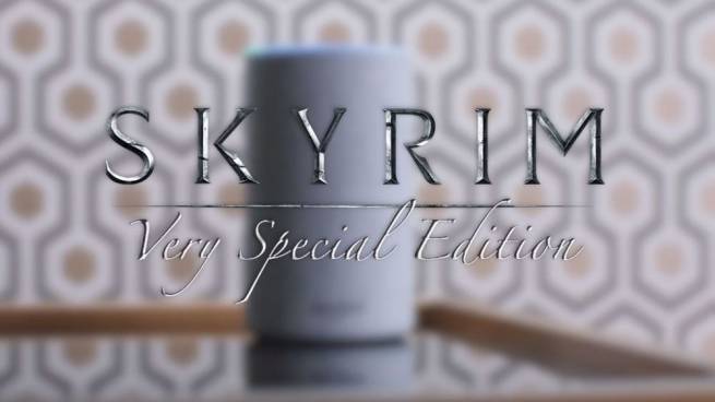 E3 2018: دلیل واقعی شدن شوخی Skyrim با Amazon Alexa