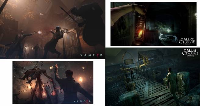 عرضه 2 بازی Vampyr و Call of Cthulhu در پاییز 2017