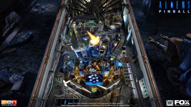 ارائه تریلر برای عنوان Aliens vs. Pinball