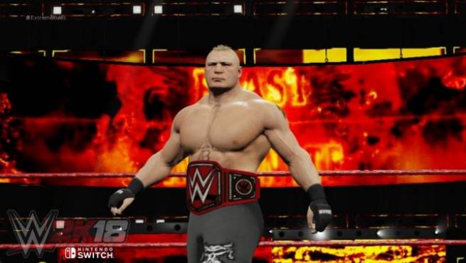 تاریخ عرضه نسخه نینتندو سوئیچ بازی WWE 2K18 اعلام شد