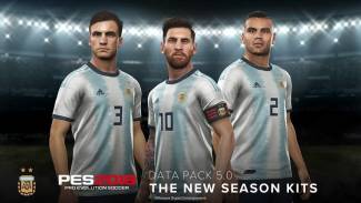 Data Pack 5 بازی PES 2019 هم اکنون در دسترس است