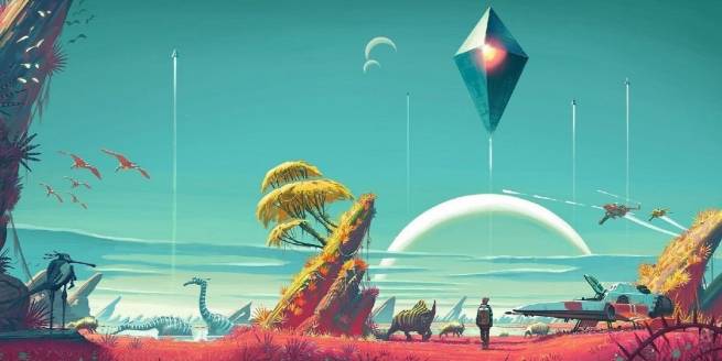 انتشار ویدیو یک دقیقه ای از عنوان No Man's Sky